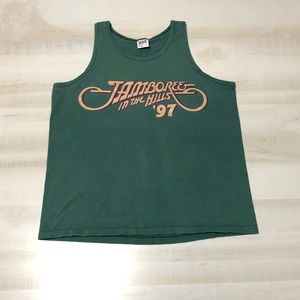 Vtg 90s Jamboree in the Hills single stitch tank